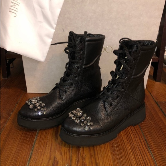 Jimmy Choo Shoes - JIMMY CHOO/NWT/Size 7/Black/Hadley Boots